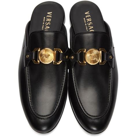 versace slip on shoes men|versace loafers men's.